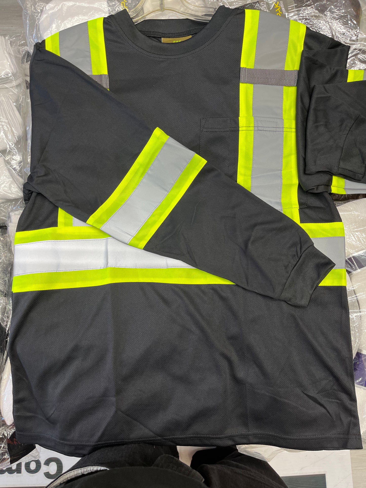 Longsleeve Tee Shirt with Reflectors
