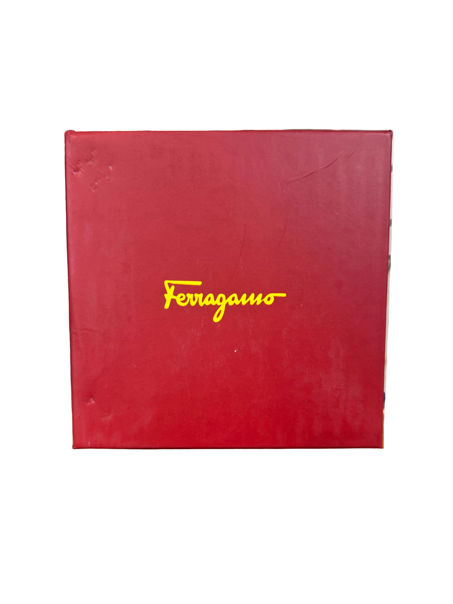 Ferragamo Black Leather Belt