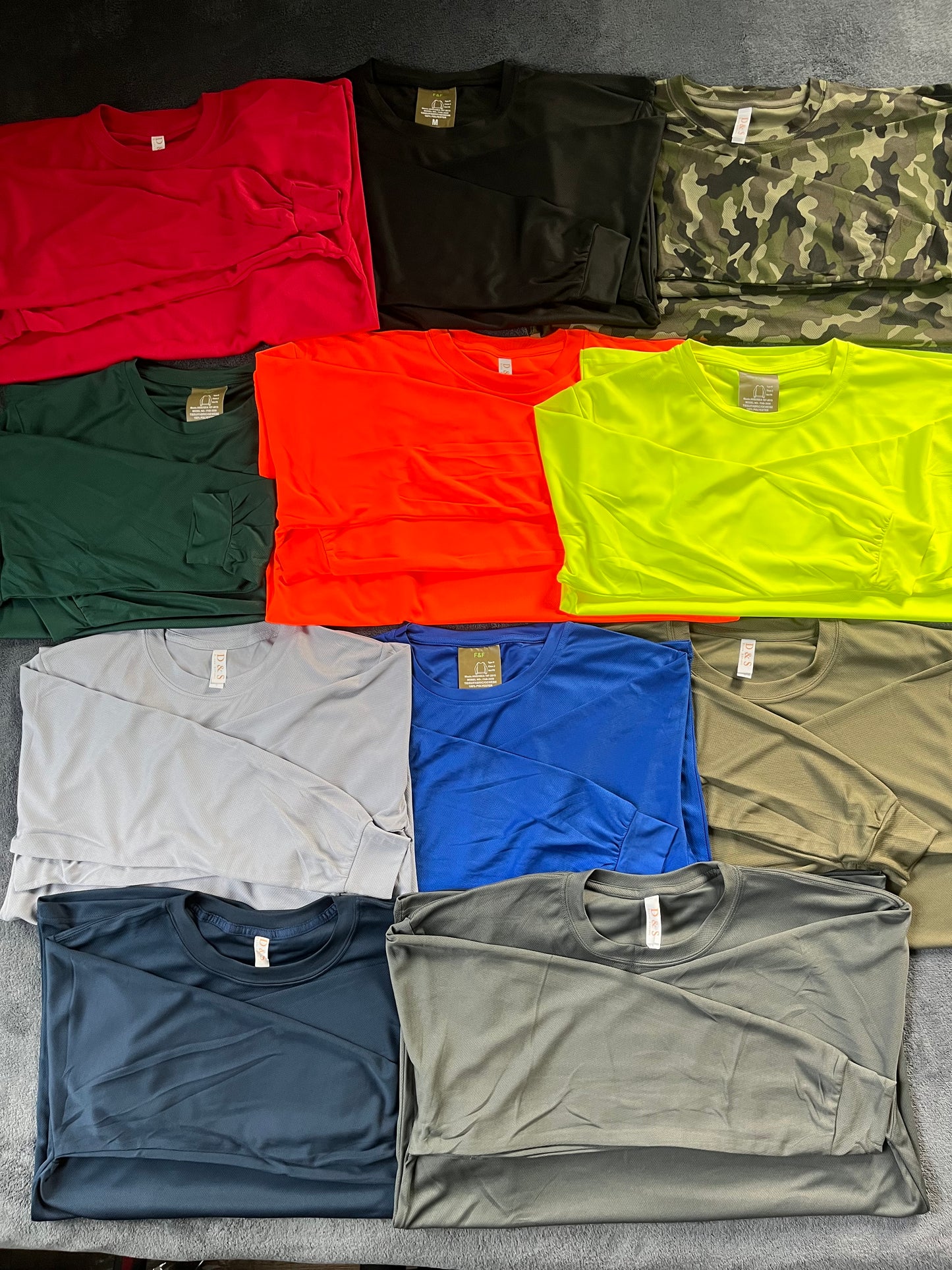 Longsleeve Tee Shirt (MeshPolyester)