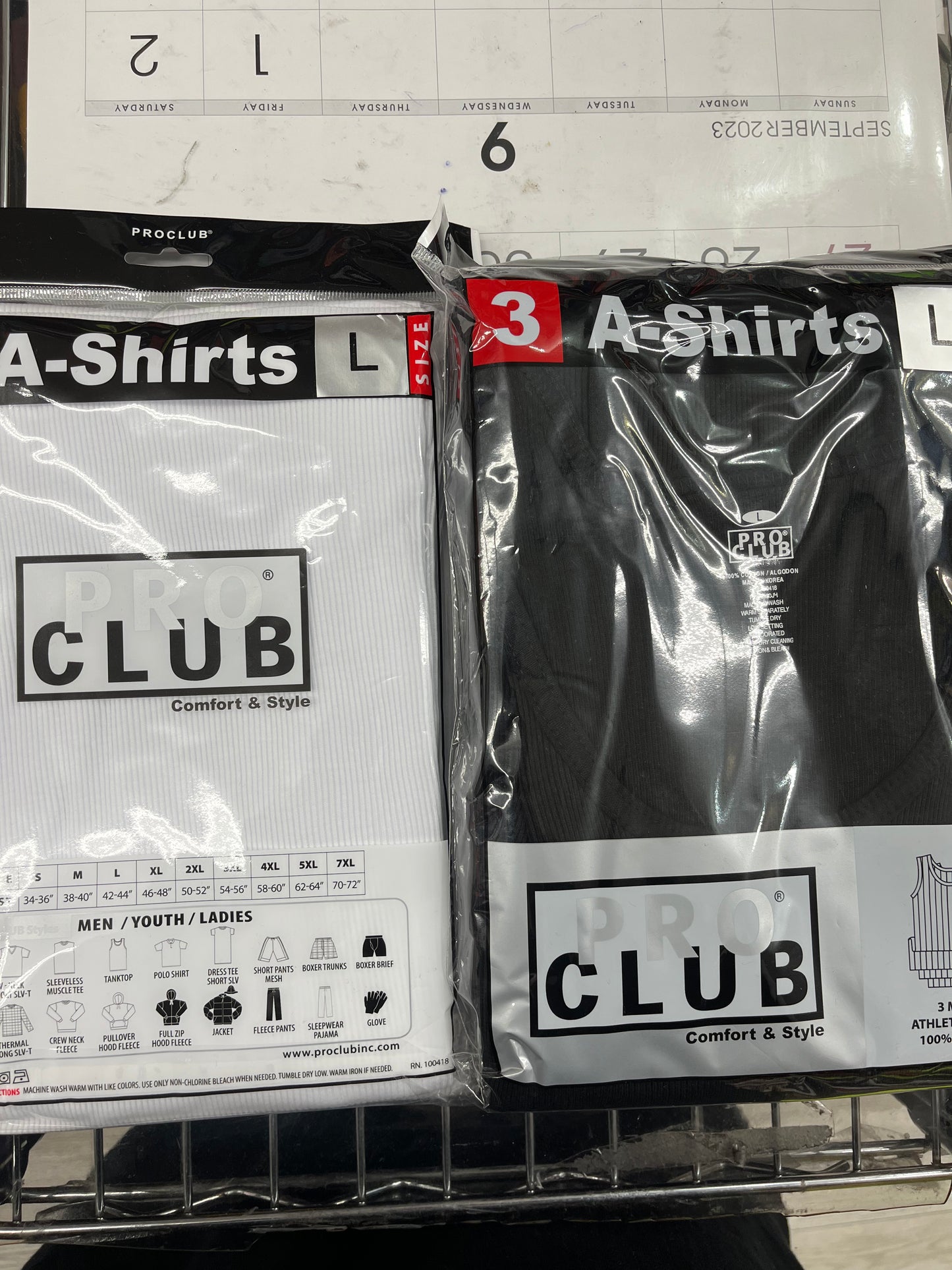 Pro Club Premium Ringspun Cotton Ribbed A-Shirt